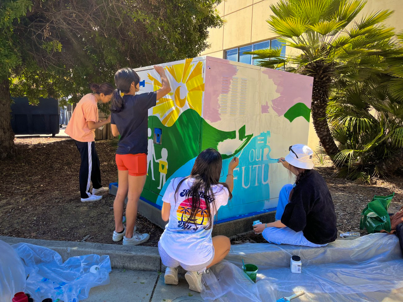 Landscape Architecture Students Team Up to Beautify Cal Poly One